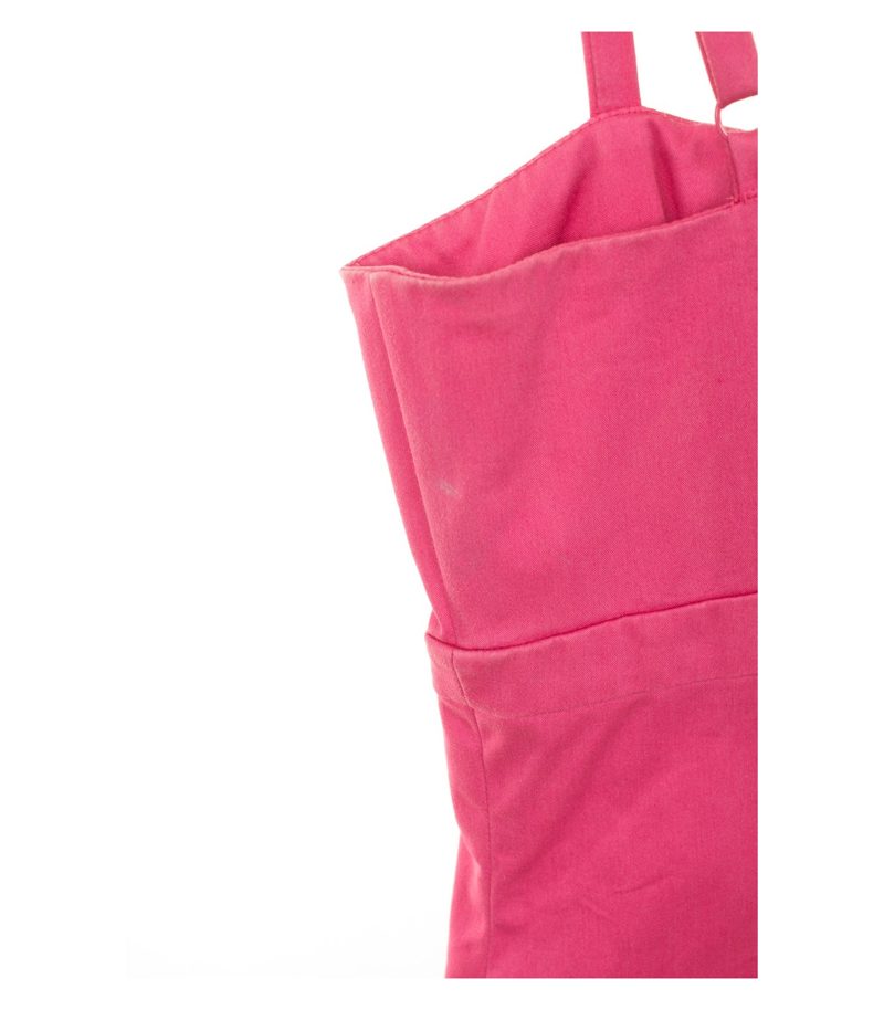 HALLHUBER philosophy Damen Kleid Gr. DE 40 in Telemagenta Baumwolle – Foto 3