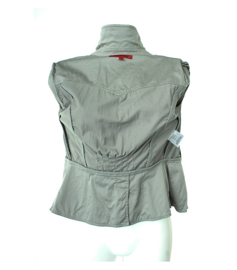 HALLHUBER DONNA Damen Blazer Gr. DE 36 Grau Baumwolle – Foto 5