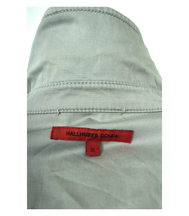 HALLHUBER DONNA Damen Blazer Gr. DE 36 Grau Baumwolle – Foto 6