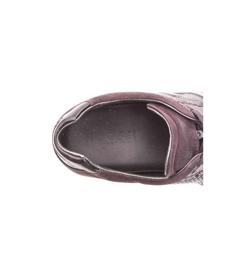 Hogan Damen Sneaker Lackleder Veloursleder Gr. 37 – Foto 4