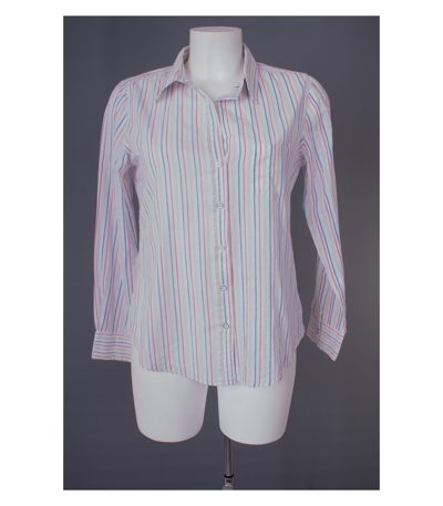 velvet BY GRAHAM & SPENCER Damen Bluse Shirt Gr. S Mehrfarbig Baumwolle