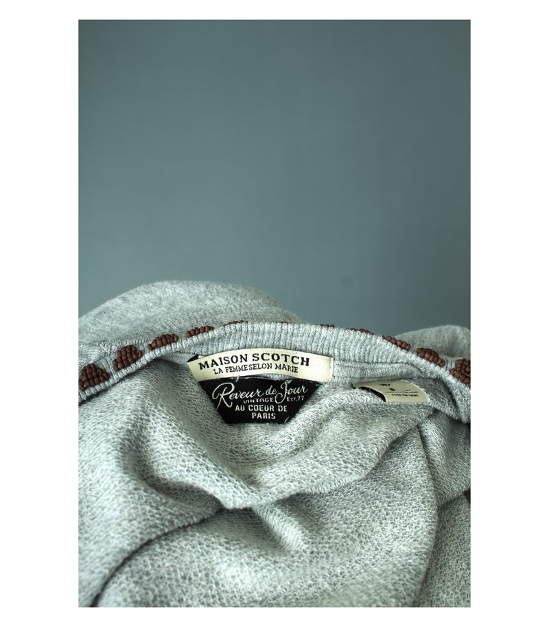 MAISON SCOTCH LA FEMME SELON MARIE Damen Langarmshirt Shirt Gr.DE 40 Baumwolle – Foto 5