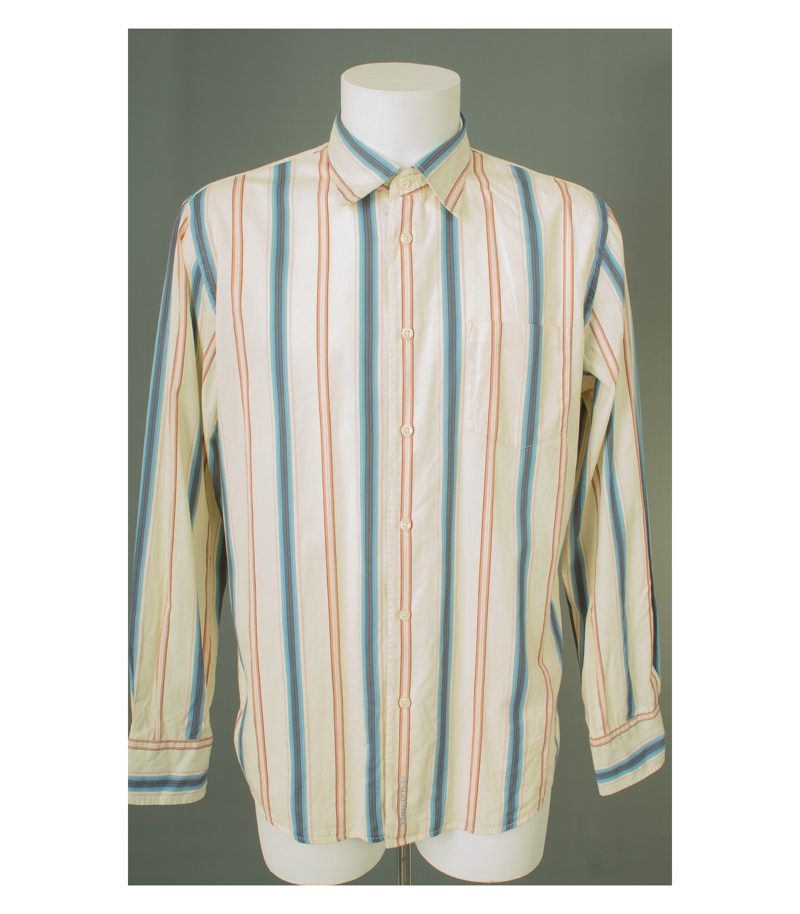 Marc O'Polo Herren Hemd Shirt Freizeit Gr. L Mehrfarbig Baumwolle – Foto 1
