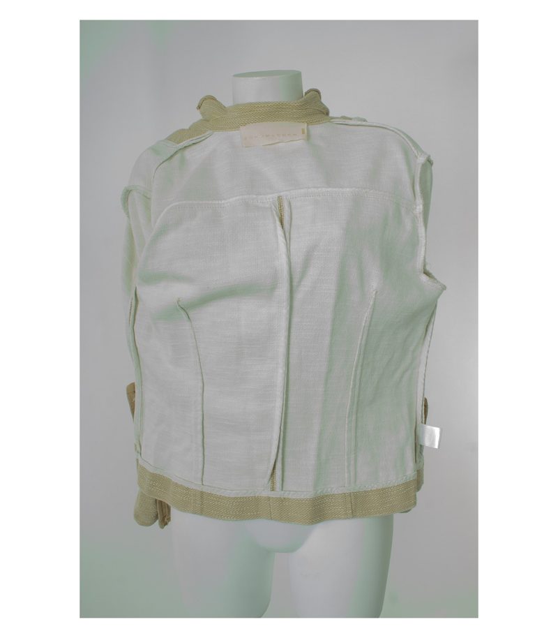 SCHUMACHER Damen Blazer Gr. DE 40 Beige Baumwolle – Foto 5