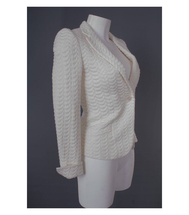 REISS Damen Blazer Gr. XS in Perlweiß – Foto 2