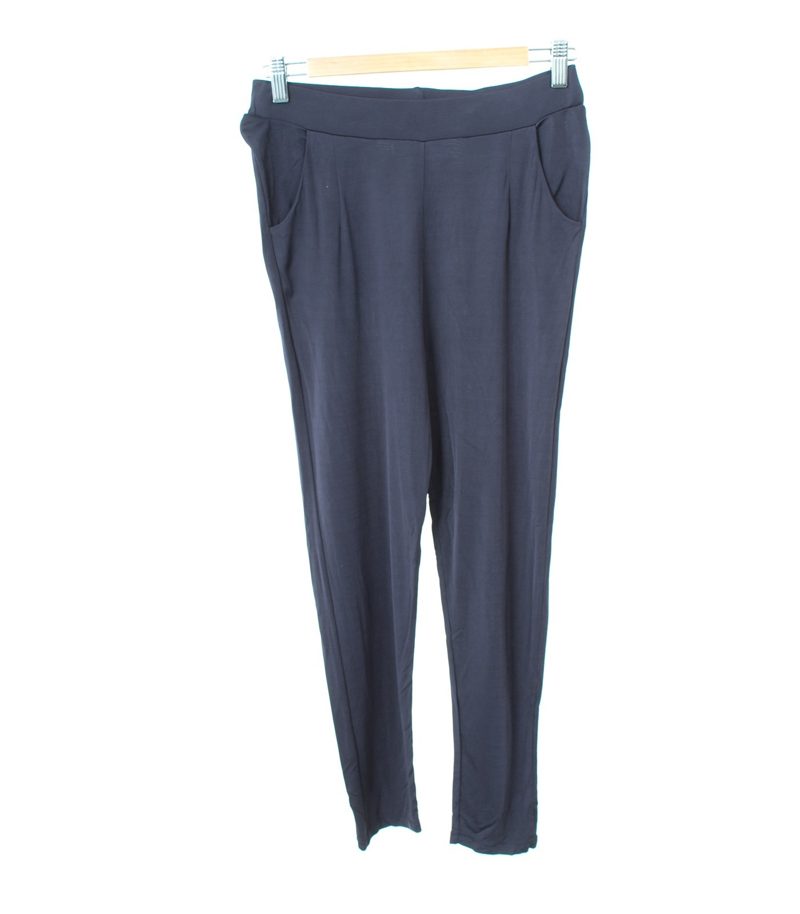 5PREVIEW Damen Hose Freizeit Leggins Gr. M Blau Viskose – Foto 1