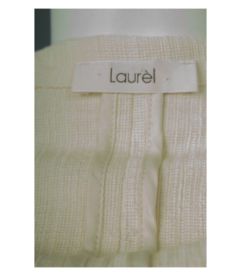 Laurel Damen Mantel Sommermantel Gr. DE 36 Beige Leinen – Foto 5