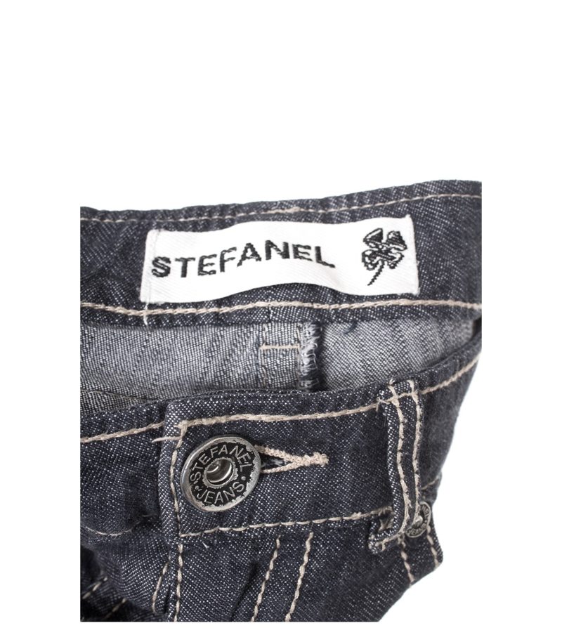 STEFANEL Damen Jeans Hose Gr. DE 38 Blaugrau – Foto 3