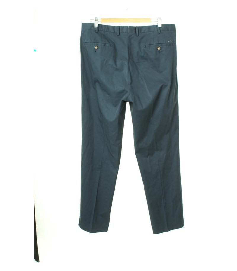 Faconnable Herren Hose Gr. 36R/56 Blau Baumwolle – Foto 2