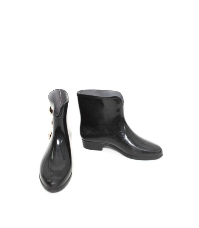 VIVIENNE WESTWOOD ANGLOMANIA + MELISSA Damen Stiefeletten Gr. 35 Kautschuk