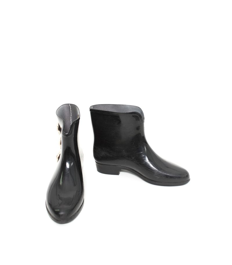 VIVIENNE WESTWOOD ANGLOMANIA + MELISSA Damen Stiefeletten Gr. 35 Kautschuk – Foto 1