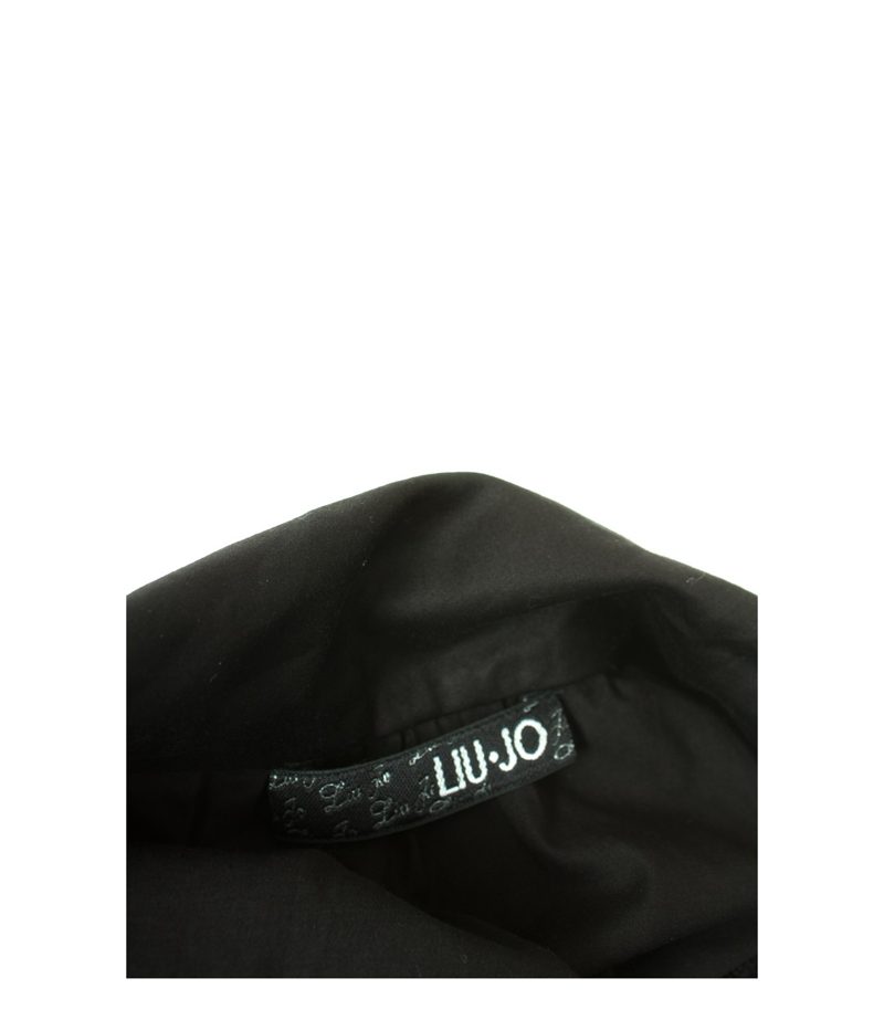 LIU.JO Damen Kleid Minikleid Gr. DE 34 Schwarz Baumwolle – Foto 4