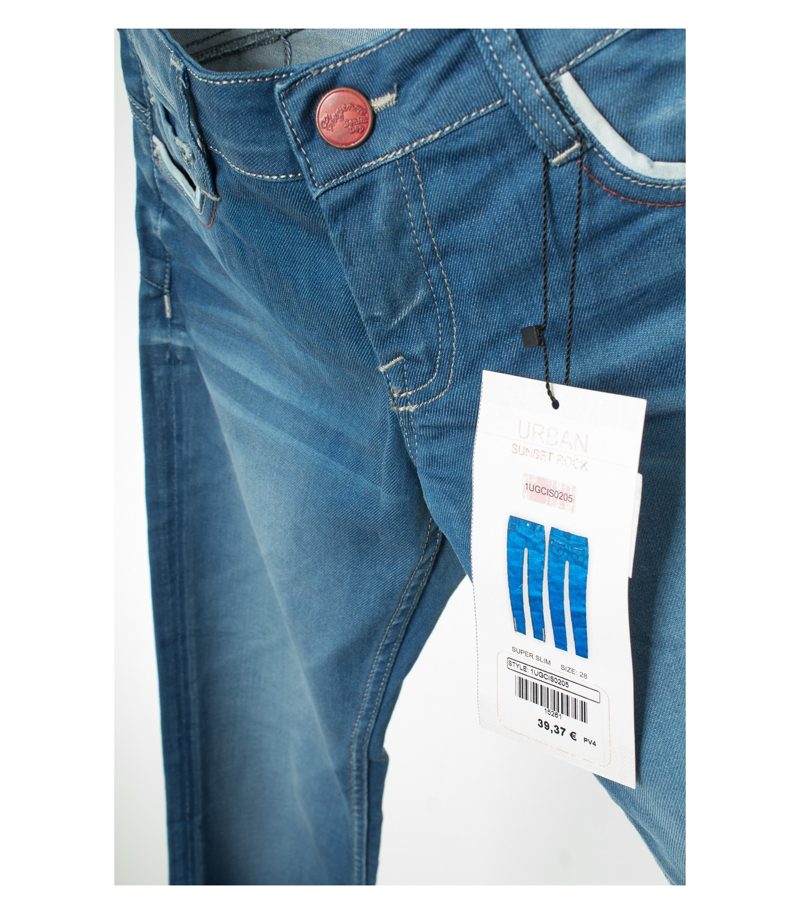 CHEYENNE Damen Jeans Hose SUPER SLIM Gr. 28 Blau Baumwolle NEU – Foto 3