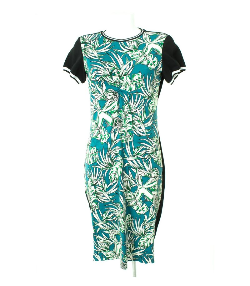 ZARA Damen WOMAN Kleid Gr. M Mehrfarbig – Foto 1