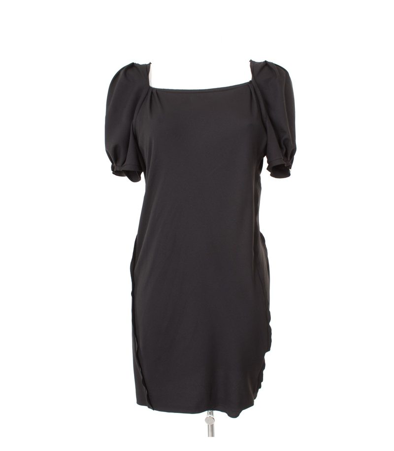 LIU.JO Damen Kleid Minikleid Gr. DE 38 Schwarz – Foto 1