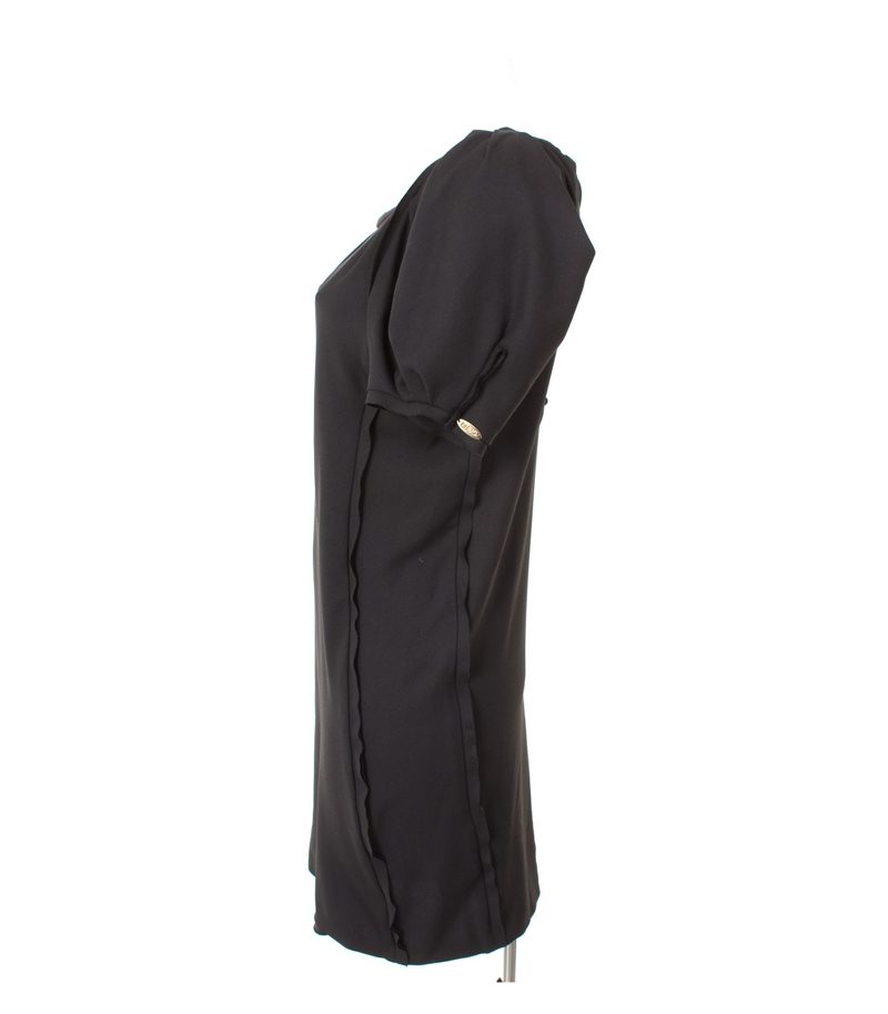 LIU.JO Damen Kleid Minikleid Gr. DE 38 Schwarz – Foto 2