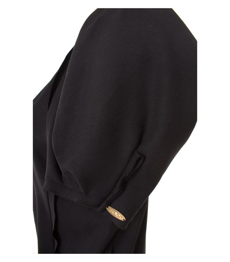 LIU.JO Damen Kleid Minikleid Gr. DE 38 Schwarz – Foto 3