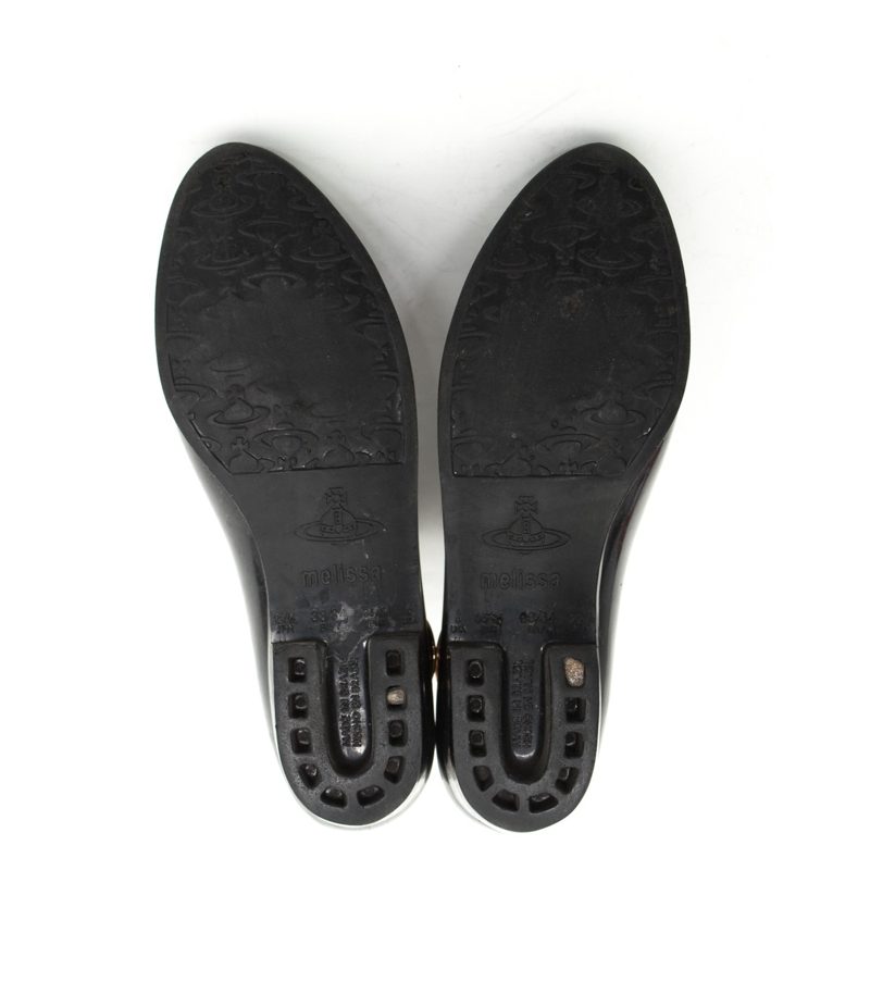 VIVIENNE WESTWOOD ANGLOMANIA + MELISSA Damen Stiefeletten Gr. 35 Kautschuk – Foto 5