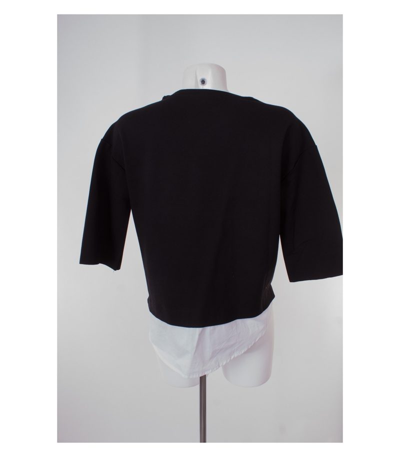 MANGO Damen CASUAL Langarmshirt Longsleeve 3/4 Arm-Shirt Shirt Gr. S Baumwolle – Foto 3