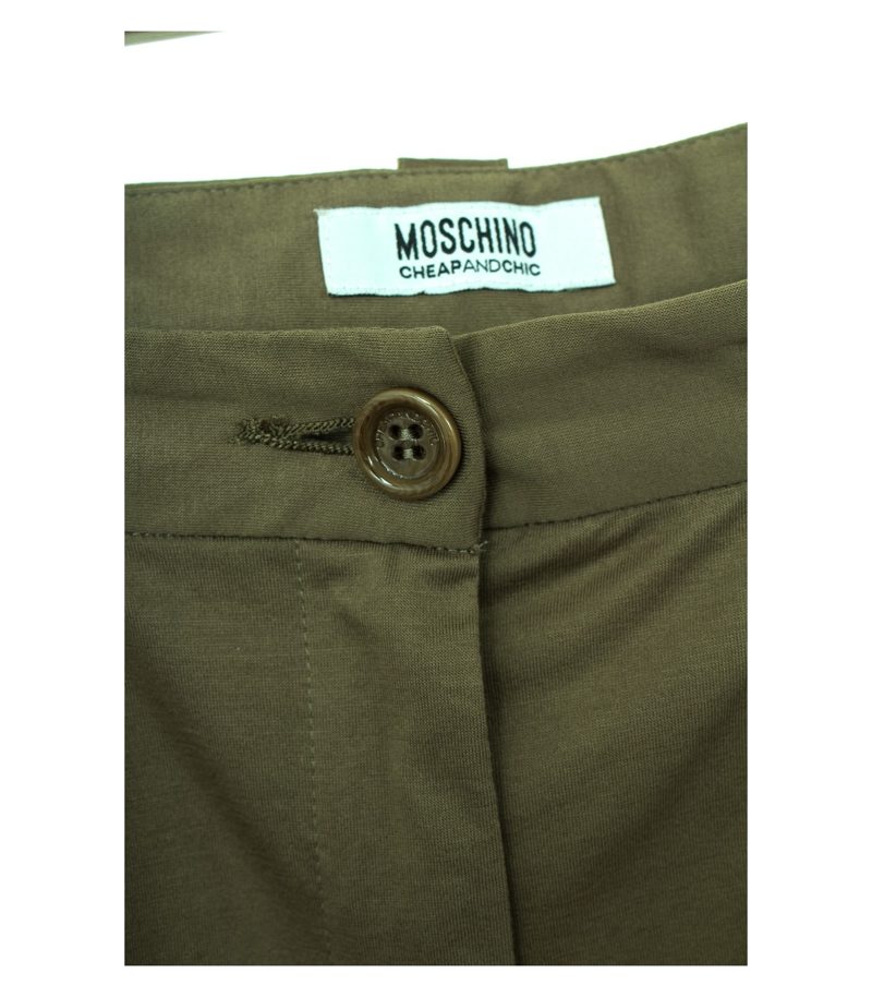 MOSCHINO CHEAP AND CHIC Damen Hose Gr. DE 42 Baumwolle – Foto 3