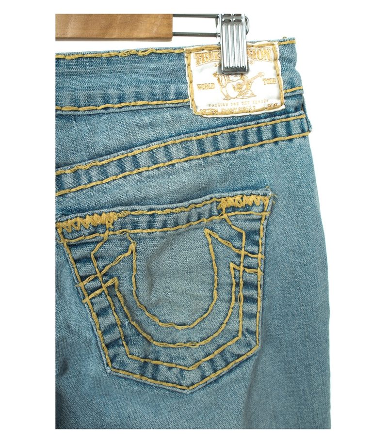 Damen Hose Jeans Gr. DE 38 Blau – Foto 3