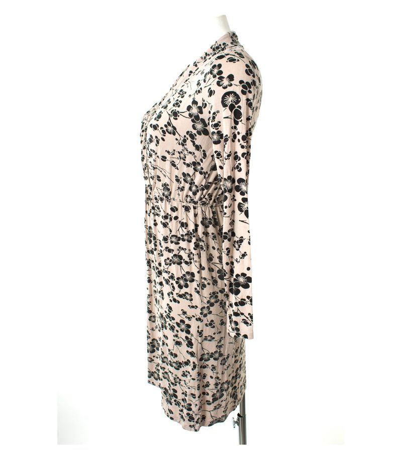 NOA Damen Kleid Gr. XS Schwarz/Beige Viskose – Foto 2