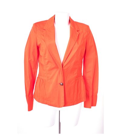 BOSS ORANGE HUGO BOSS Damen Blazer Gr.DE 36 Orange Baumwolle