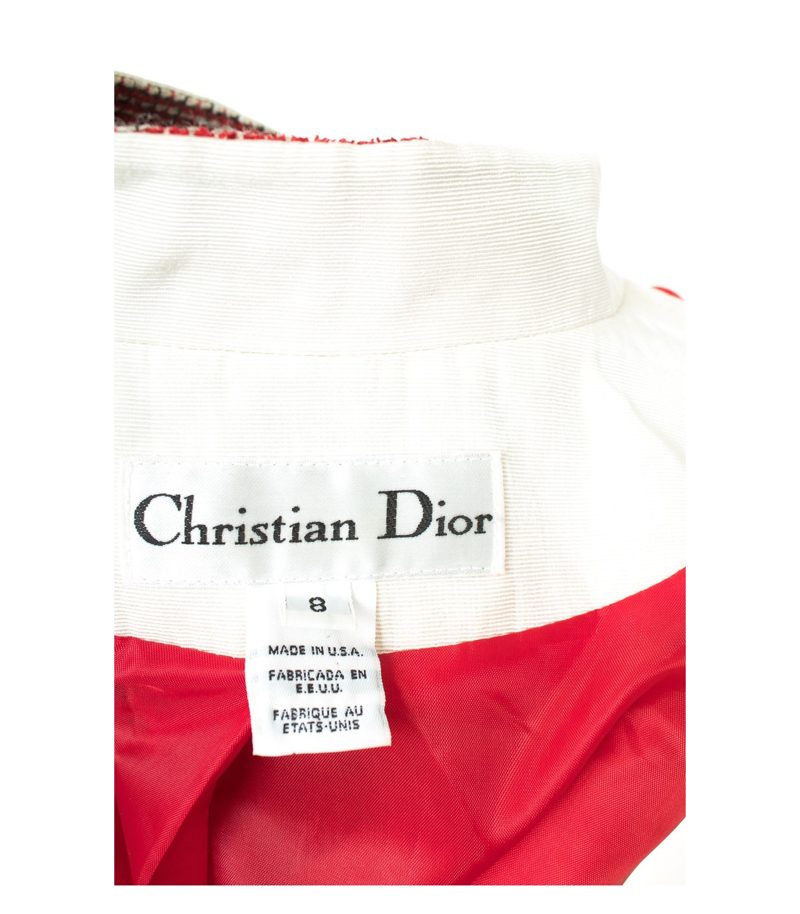Christian Dior Damen Blazer Gr. US 8 DE 38 Mehrfarbig Wolle Viskose – Foto 7