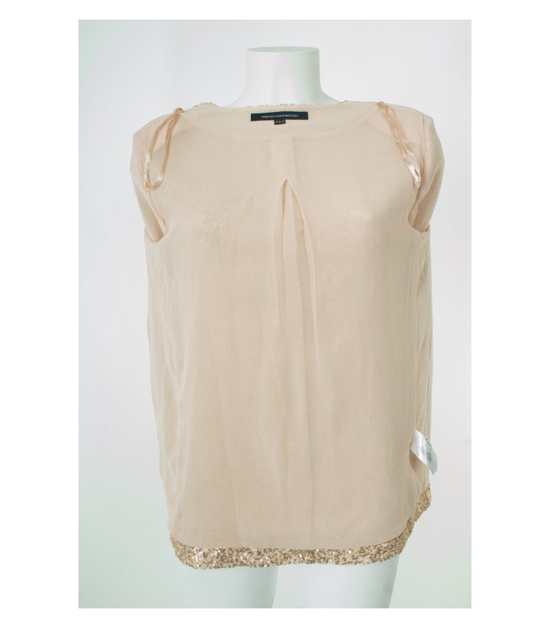 FRENCH CONNECTION Damen Blazer Gr. DE 34 Beigerosa – Foto 4