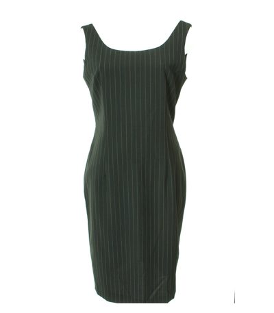 PIU & PIU Damen Kleid Gr. DE 40 Schwarz Wolle