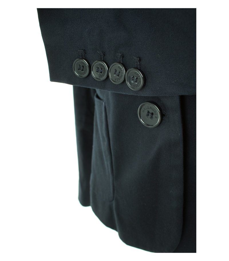 HALLHUBER BASIC Damen Blazer Gr. DE 36 Blau Baumwolle – Foto 3