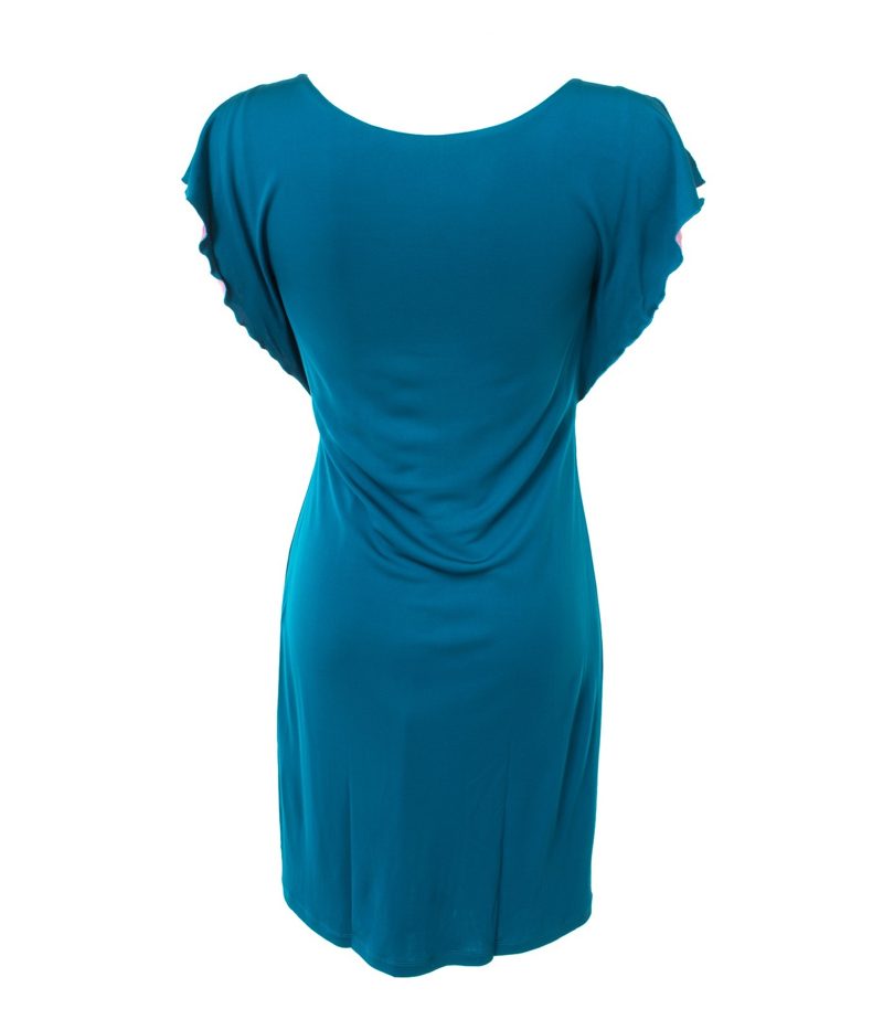 PHILOSOPHY DI ALBERTA FERRETTI Damen Kleid Gr. DE 36 Blau Viskose – Foto 3