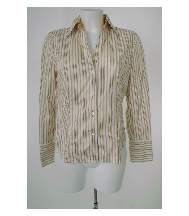 Jacques Britt Damen Bluse Shirt Gr. DE 38 Mehrfarbig Baumwolle – Foto 1