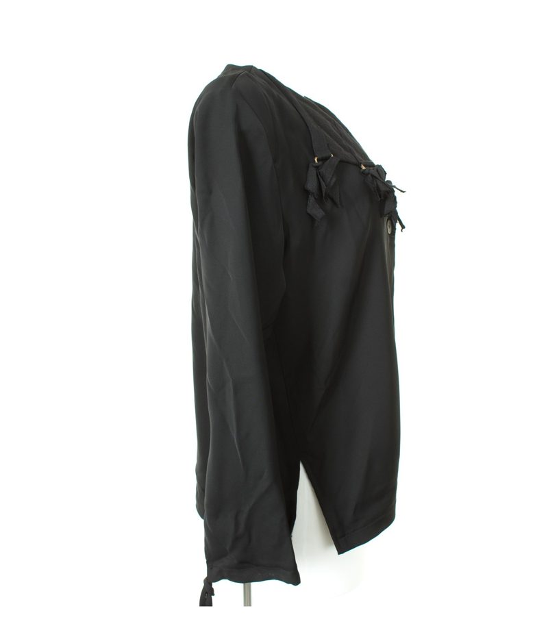 OLIVER JUNG Damen Blazer Gr. DE 42 Schwarz Viskose NEU – Foto 2