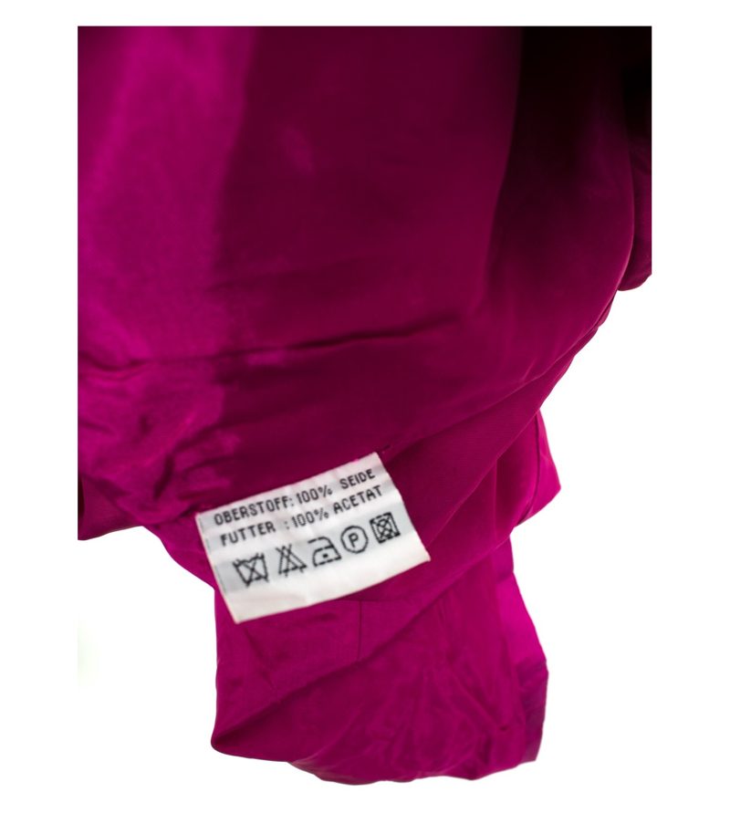 Damen Jacke Gr. DE 40 Violett Seide – Foto 3