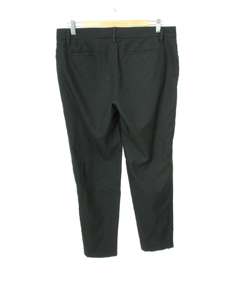 STEFANEL Damen Hose Gr. DE 38 Schwarz Viskose – Foto 2