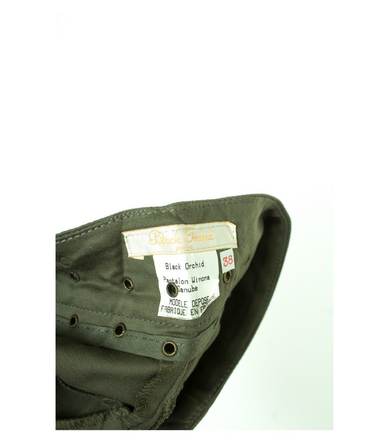 Black Orchid Damen Hose Gr. DE 36 Khaki Baumwolle NEU – Foto 3