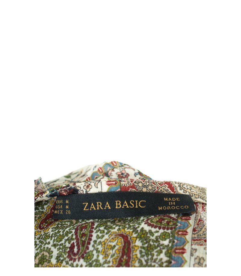 ZARA Damen BASIC Kleid Tuniken Gr. M Mehrfarbig – Foto 5