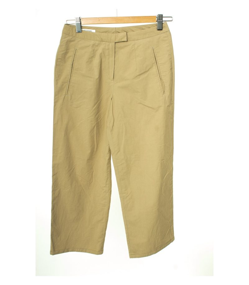 RENE LEZARD Damen Hose 3/4 Gr. DE 34 Beige Baumwolle – Foto 1