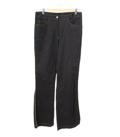 Sarah Kern Damen Hose Jeans Gr. DE 38 Schwarz Baumwolle NEU