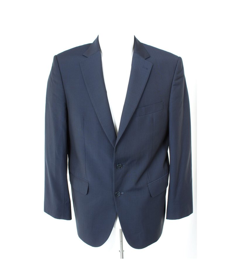 DIGEL THE MENSWEAR CONCEPT Herren Sakko Gr. 50 Blau Wolle – Foto 1