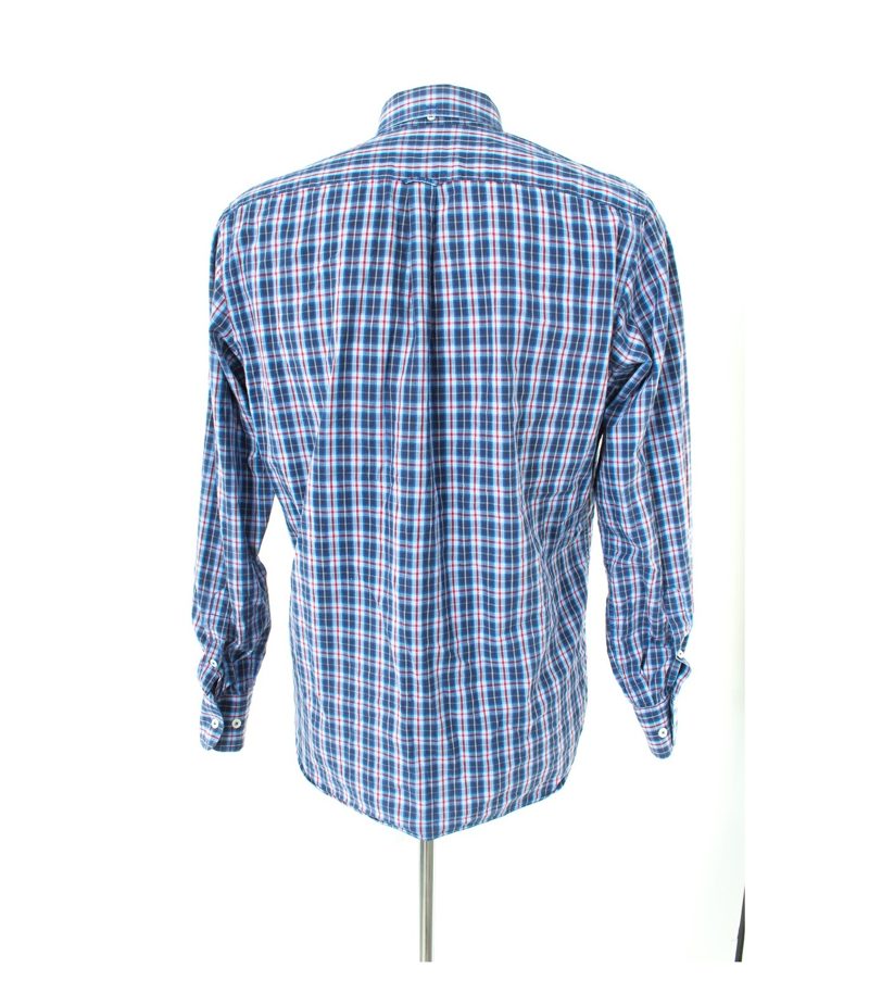 Marc O'Polo Herren Hemd Freizeit REGULAR FIT Gr. S Mehrfarbig Baumwolle – Foto 4