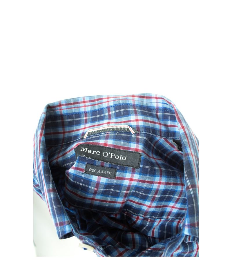 Marc O'Polo Herren Hemd Freizeit REGULAR FIT Gr. S Mehrfarbig Baumwolle – Foto 5