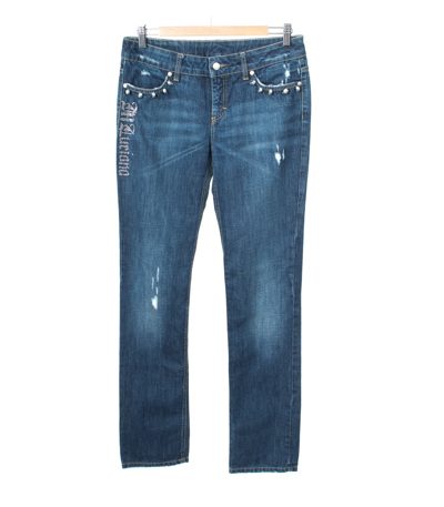 Manuel Luciano Damen Jeans Gr. W29 Blau Baumwolle