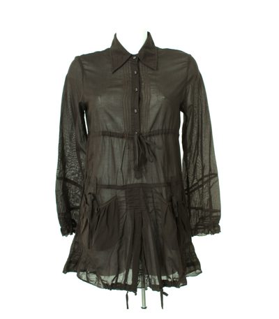 sandwich_ Damen Bluse Shirt Gr. DE 36 Braun