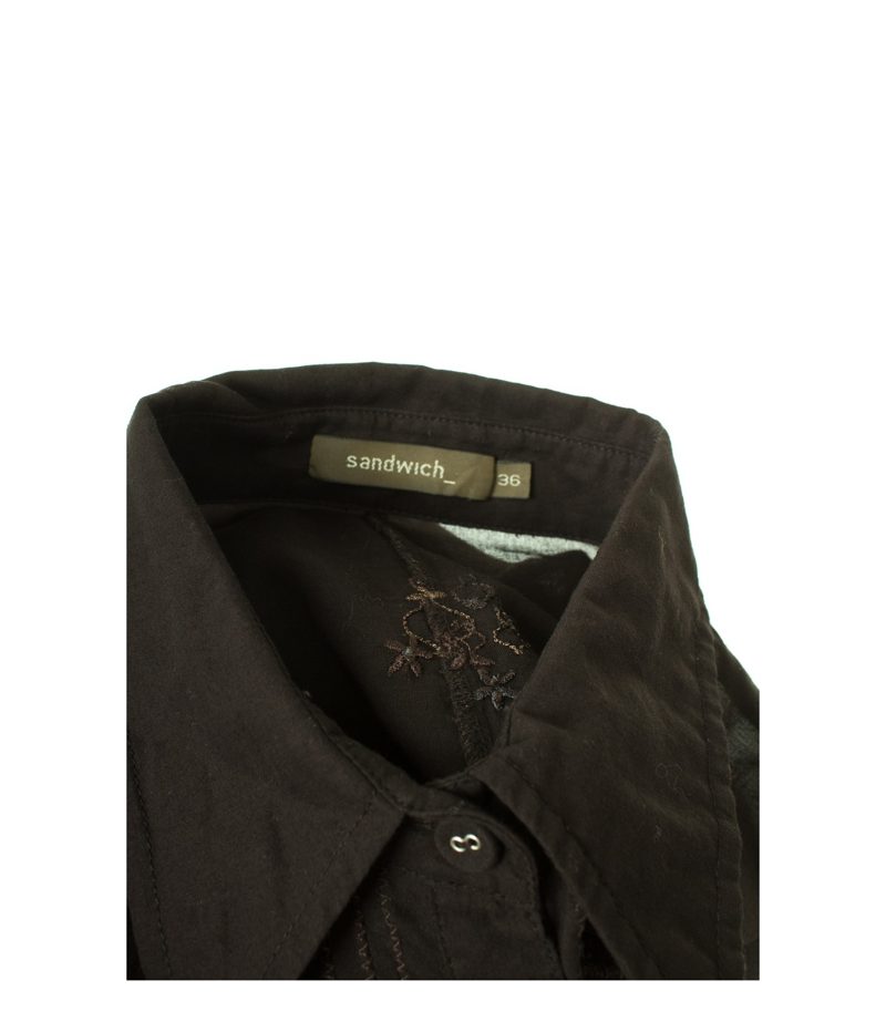 sandwich_ Damen Bluse Shirt Gr. DE 36 Braun – Foto 4