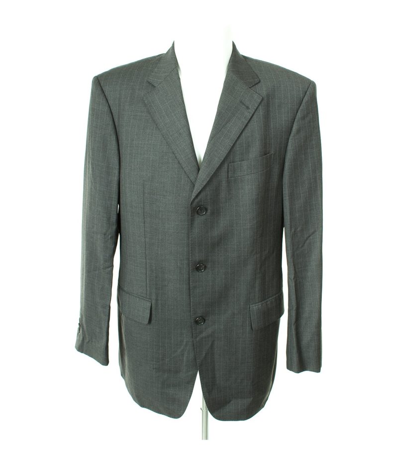 windsor Loro Piana Herren Sakko Super 160'S Gr. 102 Grau Wolle – Foto 1