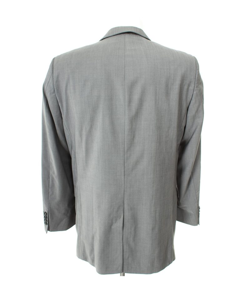 strellson Herren Sakko SUPER 100´S Gr. 48 Grau Wolle – Foto 2
