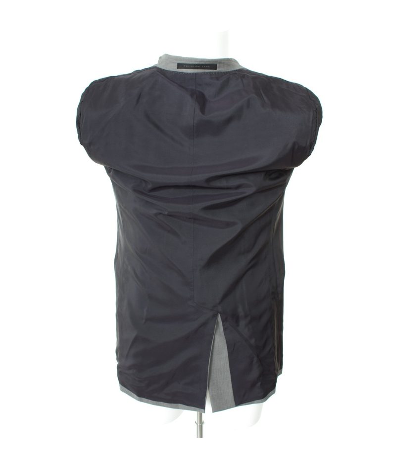 strellson Herren Sakko SUPER 100´S Gr. 48 Grau Wolle – Foto 6