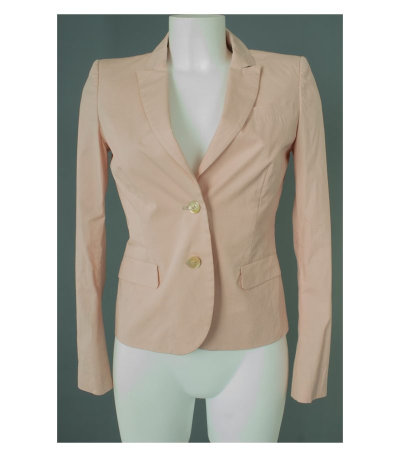 CINQUE Damen Blazer Gr. DE 34 Rosa Baumwolle – Foto 1